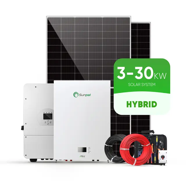 5kW Hybrid Solar System & 5.12 kwh Lithium Storage
