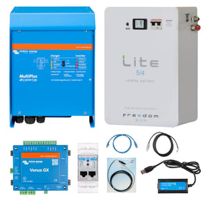 Victron Multiplus 3kVA & Freedom Won Home Lite 5/4 kWh Package